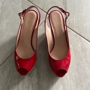 .Stewart Weitzman wedges.